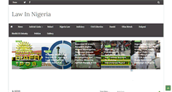 Desktop Screenshot of lawinnigeria.com