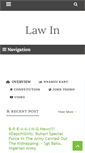 Mobile Screenshot of lawinnigeria.com